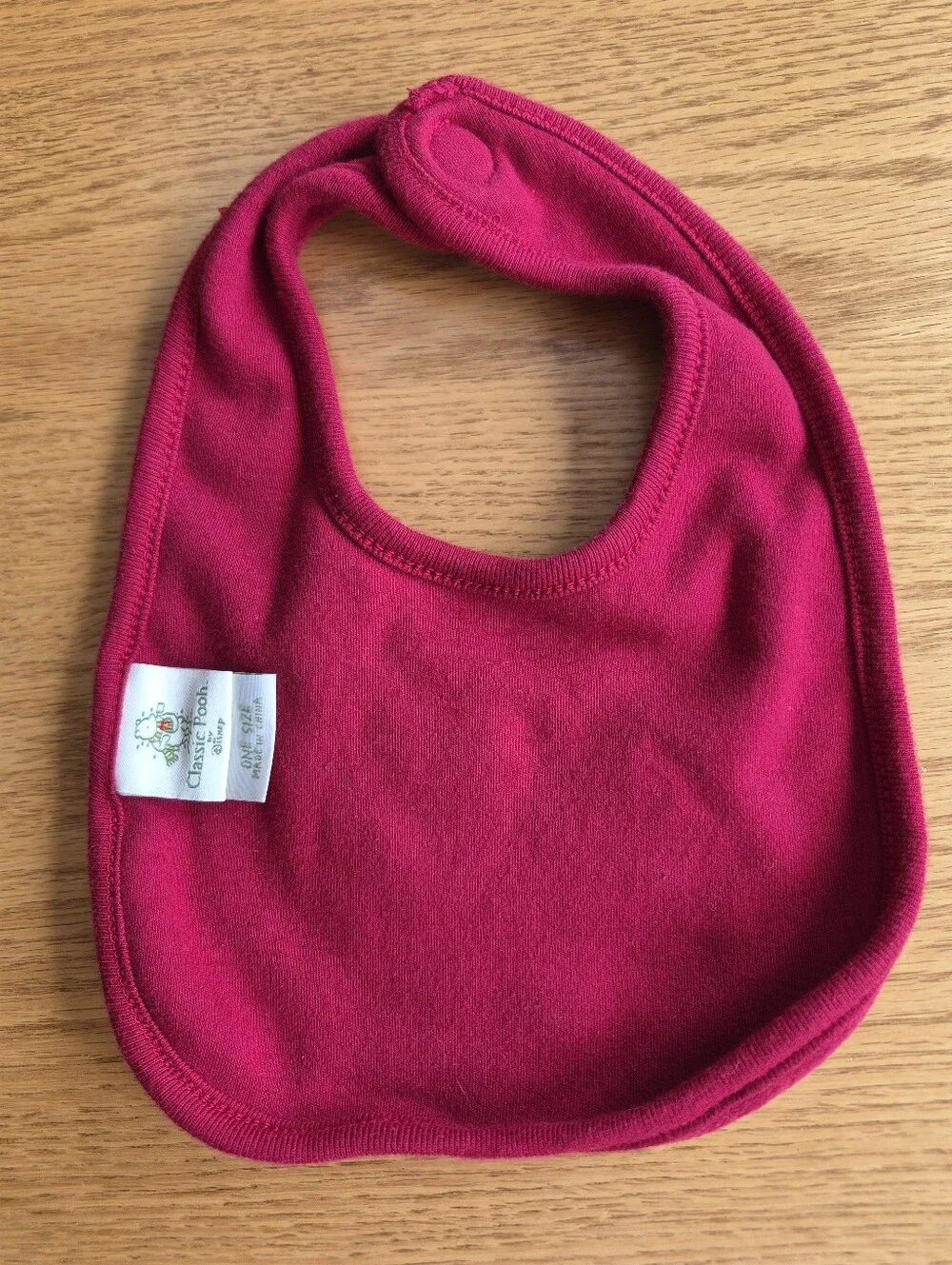 Vintage Classic Pooh Disney Baby First Christmas Velour Set 3pc Romper Bib Y2K